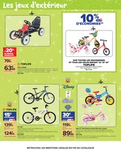 Promos VTT dans le catalogue "Prêt à jouer avec Nous?" de Carrefour VTT en promo dans le catalogue Carrefour à la page 95