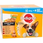 Pâtés fraicheur pour chiens en sauce - PEDIGREE en promo chez Carrefour Colombes à 6,95 €