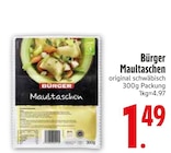 Maultaschen im EDEKA Prospekt Maultaschen von Bürger im aktuellen EDEKA Prospekt für 1,49 €