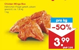 Chicken Wings Box Angebote bei Netto Marken-Discount Rostock für 3,99 €