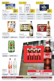 Coca Cola Angebot im aktuellen Metro Prospekt auf Seite 21