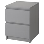 Kommode mit 2 Schubladen grau lasiert Angebot im IKEA Prospekt Kommode mit 2 Schubladen grau lasiert im IKEA Prospekt zum Preis von 39,99 €