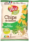 Chips de lentilles Natur'&Bon - VICO en promo chez U Express Chips de lentilles Natur'&Bon - VICO dans le catalogue U Express