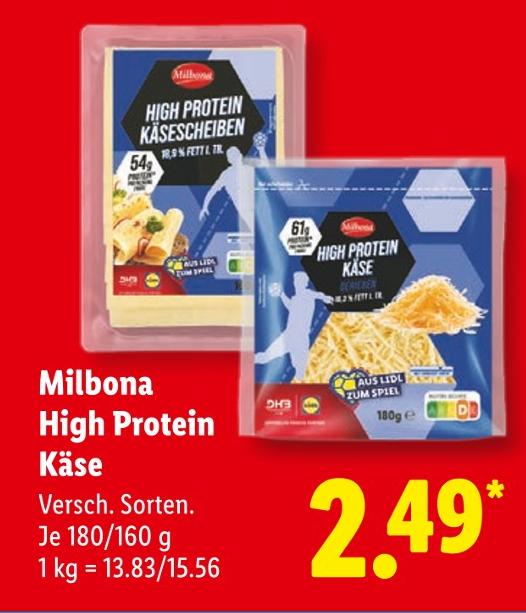High Protein Käsescheiben