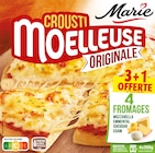 PIZZA CROUSTI MOELLEUSE ORIGINALE 4 FROMAGES MARIE - MARIE en promo chez Auchan Supermarché Cagnes-sur-Mer à 6,49 €