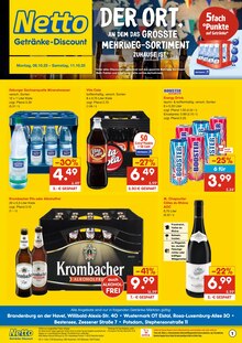 Netto Marken-Discount Prospekt "DER ORT, AN DEM DU IMMER AUSGEZEICHNETE PREISE FINDEST." mit  Seiten (Bestensee)