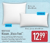 Kissen "Visco Feel" von Novitesse im aktuellen ALDI Nord Prospekt für 12,99 €