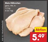 Aktuelles Mais-Hähnchen Angebot bei Netto Marken-Discount in Pforzheim ab 5,49 €