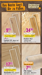 Laminat Angebot & Preis im aktuellen Hornbach Prospekt Laminat Angebot im aktuellen Hornbach Prospekt auf Seite 25