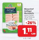 Geflügel Mortadella bei Markant Nordwest im Butjadingen Prospekt für 1,11 €