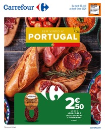 Catalogue Supermarchés Carrefour en cours à Voisins-le-Bretonneux et alentours, Bem vindo a Portugal, 14 pages, 23/04/2024 - 06/05/2024