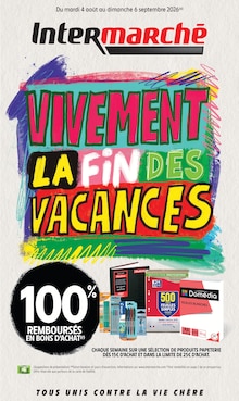 Première page du catalogue Intermarché