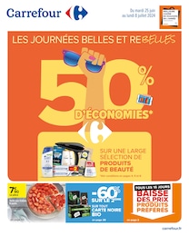 Prospectus Carrefour "Les journées belles et rebelles", 76 pages, 25/06/2024 - 08/07/2024