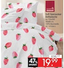 Zurbrüggen Herne - Soft Seersucker Bettwäsche Angebot im Prospekt Soft Seersucker Bettwäsche bei Zurbrüggen im Herne Prospekt für 19,99 €