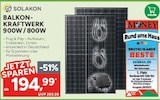 Balkon-Kraftwerk 900W / 800W Angebote von Solakon bei Marktkauf Görlitz für 194,99 €
