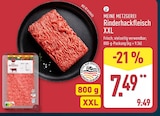 Rinderhackfleisch XXL von Meine Metzgerei für 7,49 € bei ALDI Nord im Angebot Rinderhackfleisch XXL von Meine Metzgerei im aktuellen ALDI Nord Prospekt