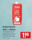 beckers bester Saft oder Nektar Angebote bei famila Nordost Buchholz für 1,99 €