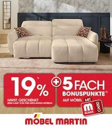 Möbel Martin Prospekt für Kirchberg: "AKTUELLE ANGEBOTE", 1 Seite, 01.04.2026 - 30.04.2026