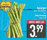 Spargel im EDEKA Prospekt Spargel von im aktuellen EDEKA Prospekt für 3,99 €