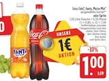 EDEKA - Coca-Cola Angebot im Prospekt Coca-Cola bei EDEKA im Prospekt "" für 1,00 €