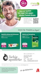 mea - meine apotheke Prospekt für Burgdorf mit 4 Seiten mea - meine apotheke Prospekt für Burgdorf: "Unsere August-Angebote", 4 Seiten, 01.08.2026 - 31.08.2026