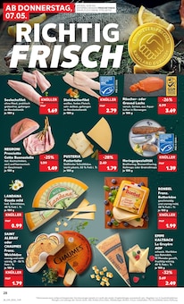 Seelachs im Kaufland Prospekt "Aktuelle Angebote" mit 58 Seiten (München)