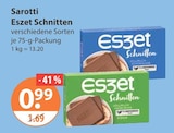 Eszet Schnitten von Sarotti im aktuellen V-Markt Prospekt