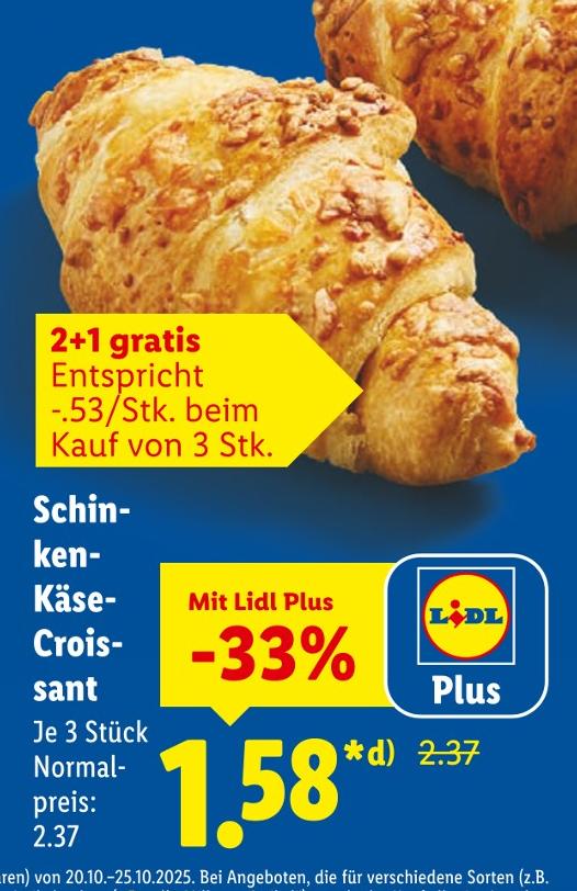 Schinken-Käse-Croissant