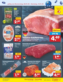 Schweinebraten im Netto Marken-Discount Prospekt "Aktuelle Angebote" mit 59 Seiten (München)