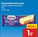 Käsekuchen Snack von Exquisa im aktuellen Netto Marken-Discount Prospekt