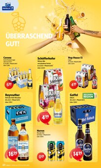Bier im Getränke Hoffmann Prospekt "Aktuelle Angebote" mit 8 Seiten (Bonn)