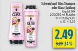 Gliss Shampoo im Angebot bei diska in Freiberg Gliss Shampoo Angebote von Schwarzkopf bei diska Freiberg für 2,49 €