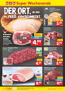 Schweinebraten im Netto Marken-Discount Prospekt "Aktuelle Angebote" mit 69 Seiten (Pforzheim)