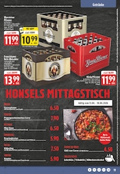 Aktueller EDEKA Prospekt mit Warsteiner, "Aktuelle Angebote", Seite 19