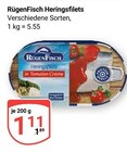 RügenFisch Heringsfilets im Angebot bei GLOBUS in Gera RügenFisch Heringsfilets Angebote bei GLOBUS Gera für 1,11 €