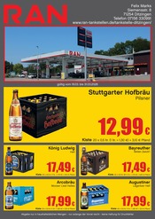 RAN Tankstellen Prospekt der aktuellen Woche mit 2 Seiten, gültig von 16.03.2026 bis 31.03.2026, in Markgröningen und Umgebung Aktueller RAN Tankstellen Prospekt in Markgröningen und Umgebung, "RAN" mit 2 Seiten, 16.03.2026 - 31.03.2026