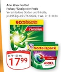 Waschmittel Pulver, Flüssig oder Pods Angebote von Ariel bei GLOBUS Oberhausen für 17,99 €