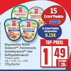 Teewurst, Pommersche Gutsleberwurst oder Geflügelleberwurst von Rügenwalder Mühle im aktuellen EDEKA Prospekt