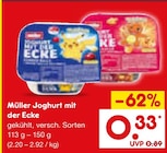 Joghurt mit der Ecke im Angebot bei Netto Marken-Discount in Göppingen Joghurt mit der Ecke Angebote von Müller bei Netto Marken-Discount Göppingen für 0,33 €