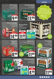 Aktueller EDEKA Prospekt mit Warsteiner, "Aktuelle Angebote", Seite 19