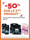 -50% sur le 2 ème produit sur les rasoirs et lames de la marque NETTO - NETTO - Netto -50% sur le 2 ème produit sur les rasoirs et lames de la marque NETTO - NETTO dans le catalogue Netto