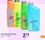 Gel douche néon dans le catalogue Action