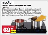 Doppel-Induktionskochplatte MD15324 Angebote von Medion bei Marktkauf Fellbach für 69,99 €