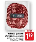 Würzige Zungenwurst bei EDEKA im Prospekt "" für 1,79 €