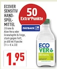 Sensitiv Hand-Spülmittel Zitrone & Aloe Vera im Angebot bei Marktkauf in Bottrop Sensitiv Hand-Spülmittel Zitrone & Aloe Vera Angebote von Ecover bei Marktkauf Bottrop für 1,95 €