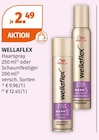 Haarspray oder Schaumfestiger von WELLAFLEX im aktuellen Müller Prospekt für 2,49 €