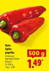Rote Spitzpaprika von  im aktuellen Lidl Prospekt für 1,49 €