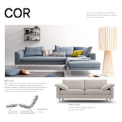 Aktueller Ambiente by Hesse Prospekt mit Couch, "wo Design zu Hause ist und bleibt", Seite 11