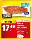 Filet de saumon ASC entier à Lidl dans Berche