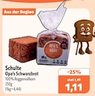 aktiv & irma Wardenburg - Opa's Schwarzbrot Angebot im Prospekt Opa's Schwarzbrot bei aktiv & irma im Wardenburg Prospekt für 1,11 €